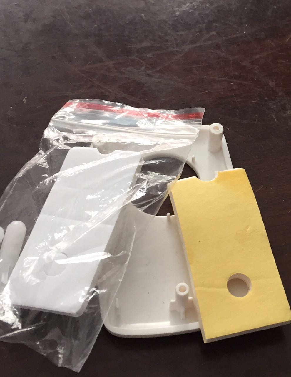 門鈴攝橡頭泡棉膠貼